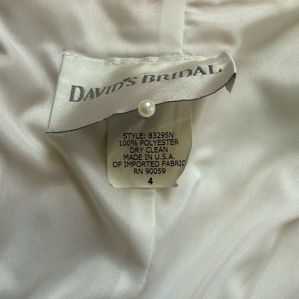 David Bridal strapless dress - Picture 8 of 11